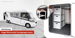 Regal Wohnmobil Heckgarage Bauen Alusteck Bauanleitung