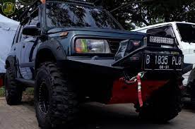 • escudo modif pakek velg r18 balistic offroad. Tips Untuk Membeli Suzuki Escudo Bekas Coba Cek Bagian Mesinnya Gridoto Com