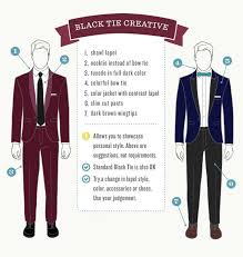 Image result for black tie optional male