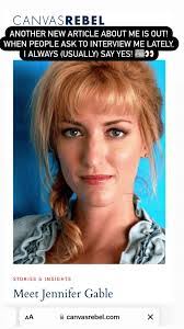 Jennifer Gable's Instagram, Twitter & Facebook