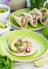 Remove half of the marinade for the cabbage salad and set aside. Margarita Fish Tacos Simply Gluten Free