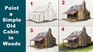 Check spelling or type a new query. Paint An Old Cabin In The Woods In Acrylic Step By Step Youtube