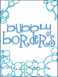Free Bubbly Borders Borders Clip Art Borders Classroom Clipart