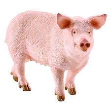 Pig Walmart Com In 2021 Farm Animal Toys Pig Figurines Animal Figures