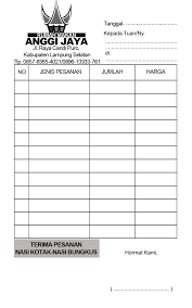 We did not find results for: Terpopuler 12 Contoh Desain Nota Rumah Makan