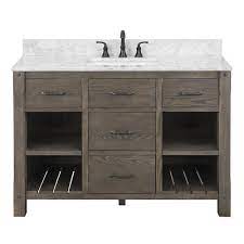 If you are looking for bathroom vanities at menards you've come to the right place. Foremost Roberson 48 W X 21 1 2 D Dark Oak Bathroom Vanity Cabinet At Menards