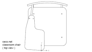 Posted by admin april 17, 2021 april 17,. Autocad Drawing Classroom Chair In Top View Dwg