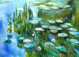 Seerosen 1906 dieses 89 9 x 94 1 cm 35 4 x 37 zoll große öl auf leinwand erinnert an andere gemälde von monet aus der lilienserie und zeichnet sich durch seine. Claude Monet Seerosen Im Fruhling I97476 80x110cm Olgemalde Handgemalt Kunstdepot24 Olgemalde Und Bilderrahmen Berlin