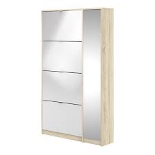 Maybe you would like to learn more about one of these? Slim Shoe Storage Cupboard In White Mirror Large Furniture123