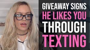 If he regularly cleans out his text messages from you, that may mean he has no attachment. 22 Giveaway Signs A Guy Likes You Through Texting