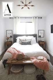Beautiful design never means the same thing to two people. Before After A Cozy And Minimal Master Bedroom Small Guest Bedroom Small Bedroom Ideas For Couples Tiny Bedroom Design