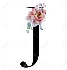 Free Free 282 Floral Letter J Svg SVG PNG EPS DXF File