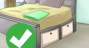 The weight of the bed itself is enough to keep it secure on the 4×4's, but for added support, i used 3″ mending plates on each end. How To Raise Your Bed Wikihow