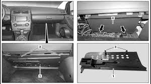 Mercedes Benz A Class B Class Removal Installation Of The Cover Below Instrument Panel Right Youtube