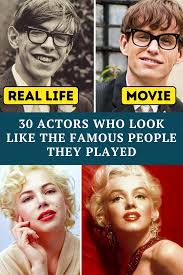 30 Actors Who Played Famous People In Movies And The Resemblance Is Downright Uncanny Celebrity News Gossip Celebrity Moms Celebrities Then And Now