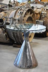 737 Jt8d Engine Rotor High Top Table Customhangar Aviation Furniture High Top Tables High Top Table Kitchen