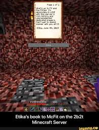  4 your claims are your responsibility. Uan Sere Etika S Book To Mcfit 7 On The 2b2t Minecraft Server Etika S Book To Mcfit On The 2b2t Minecraft Server