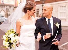 Stanley Tucci And Felicity Blunt S Wedding Photo Celebrity Weddings Bride Wedding Photos