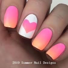 33 Cute Summer Nail Design Ideas 2019 Summernaildesigns Nail Cute Summer Nail Designs Kids Nail Designs Nail Art Designs Summer