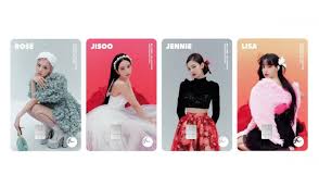 Blackpink (블랙핑크) consists of 4 members: Bc Card Launches Blackpink Credit Cards Allkpop