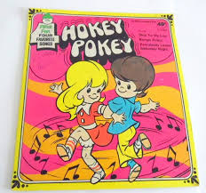 Peter Pan Hokey Pokey 45 Rpm Extended Play Record Hokey Pokey Song Extended Play Childrens Music