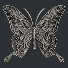 3d Stl Models For Cnc Router Butterfly Etsy In 2020 Cnc Router Stl File Format Cnc