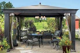 Tiverton Gazebo Replacement Canopy High Grade Backyard Gazebo Outdoor Gazebos Patio Gazebo