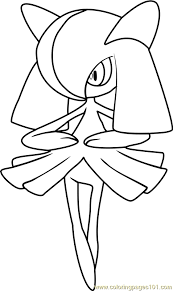 Ralts from pokemon coloring pages. Kirlia Pokemon Coloring Page For Kids Free Pokemon Printable Coloring Pages Online For Kids Coloringpages101 Com Coloring Pages For Kids