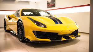 2019 ferrari 488 pista is appealing in yellow and track ready. 488 Pista In Yellow Full Tour Youtube