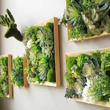 Cozy living rooms art of living living walls plant wall plant decor planting succulents planting flowers succulents diy succulent frame. Nordic Green Plant Wall Decoration Living Room Background Wall Deer Head Simulation Fleshy Plant Buy Grass Head Plants Decorative Plants For Living Room Hanging Plant Product On Alibaba Com
