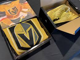 Please allow a couple extra days for processing. Vegas Golden Knights Unveil Metallic Gold Third Sweaters Knights On Ice