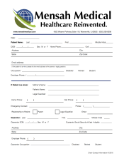 New Patients Need To Fill Out Our New Patient Intake
