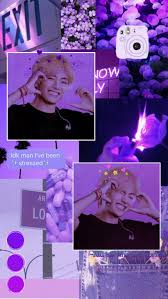 Enjoy our curated selection of 248 purple wallpapers and backgrounds. Purple Aesthetic Wallpaper Kim Taehyung Wallpaper Bts Aesthetic Wallpaper For Phone Purple Aesthetic
