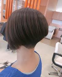 刈り上げ女子etc おしゃれまとめの人気アイデア pinterest shorn ladies 前下がりボブ ボブ 襟足 刈り上げ