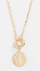 Maison Irem Antique Lock Coin Necklace Coin Necklace Coin Pendant Shopbop