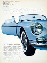 Mgb Ad British Sports Cars Car Ads Vintage Muscle Cars