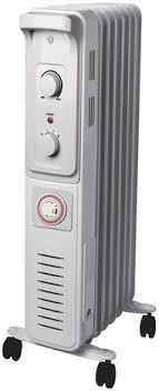 Radiateur Bain D Huile A Thermostat Manuel 1 500 W Minuterie Brico Depot