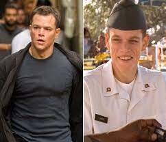 After appearing in a series of supporting parts in much of the 1990s, damon was cast by francis ford coppola as the lead of the 1997 legal drama the rainmaker. Courage Under Fire Matt Damon Lost 40 Pounds 18 1kg For His Role In The Movie Funny Baby Pictures Lose 40 Pounds Childhood Photos