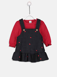 Kiz Bebek Tisort Ve Puantiyeli Elbise 2 Li 8wh866z1 D3a Lc Waikiki Puantiyeli Elbise Kiz Elbiseleri Elbise