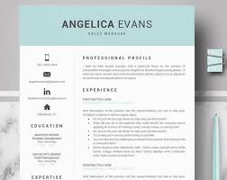 Creative Modern Resume Cv Template For Word And Pages Professional Resume Cv Design Cover Letter References Tips Instant Download Lebenslaufvorlage Lebenslauf Microsoft Word
