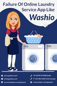 Reasons Behind The Failure Of Online Laundry Service App Like Washio Online Laundry Service Online Laundry Laundry Business