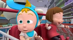 Baby Daniel Goes RACING!!! Baby Daniel and ARPO The Robot Funny Cartoons  for Kids