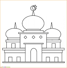 25 gambar untuk mewarnai yang seru dan menarik gambar pedia via gambarpedia.org. 25 Sketsa Gambar Masjid Terpopuler Megah Banget