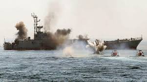 iranian destroyer accidentally sinks