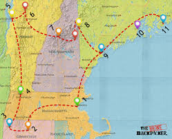 Epic New England Road Trip Guide For 2019 Including Fall Foliage Fall Road Trip New England Fall Foliage Road Trip Map