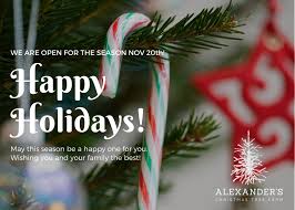 Sorry we closed we are sold out of christmas trees. Alexander S Christmas Tree Farm Route 6 Home Facebook