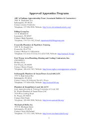 The new york state pipe trades have apprenticeship programs for steamfitting, sprinkler fitting, plumbing, pipefitting and refrigeration. Https Www In Gov Pla Files Approved Apprentice Programs20171205 Pdf