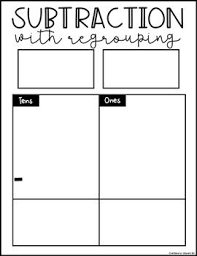 Work Mats For 2 Digit And 3 Digit Addition Subtraction Distance Learning Addition And Subtraction Subtraction First Grade Math
