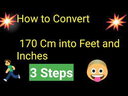 1 ft = 30.48 cm. 170 Cm In Feet And Inches 170 Cm To Feet And Inches How To Convert 170 Cm Into Feet And Inches Youtube