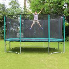 Ovalie 490 Trampolin Mit Fangnetz Trampolin Gartentrampolin Trampoline